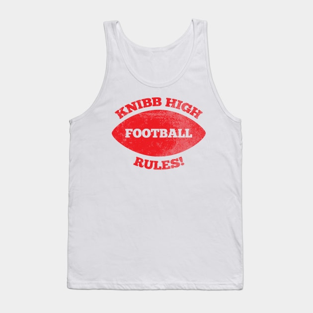 Billy Madison - Knibb High Football Rules! Tank Top by The90sMall